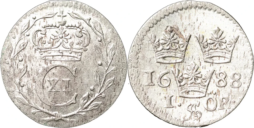 STOCKHOLM. Öre 1688