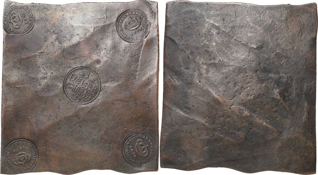 KARL XI (1660-1697). AVESTA. Daler SM 1676