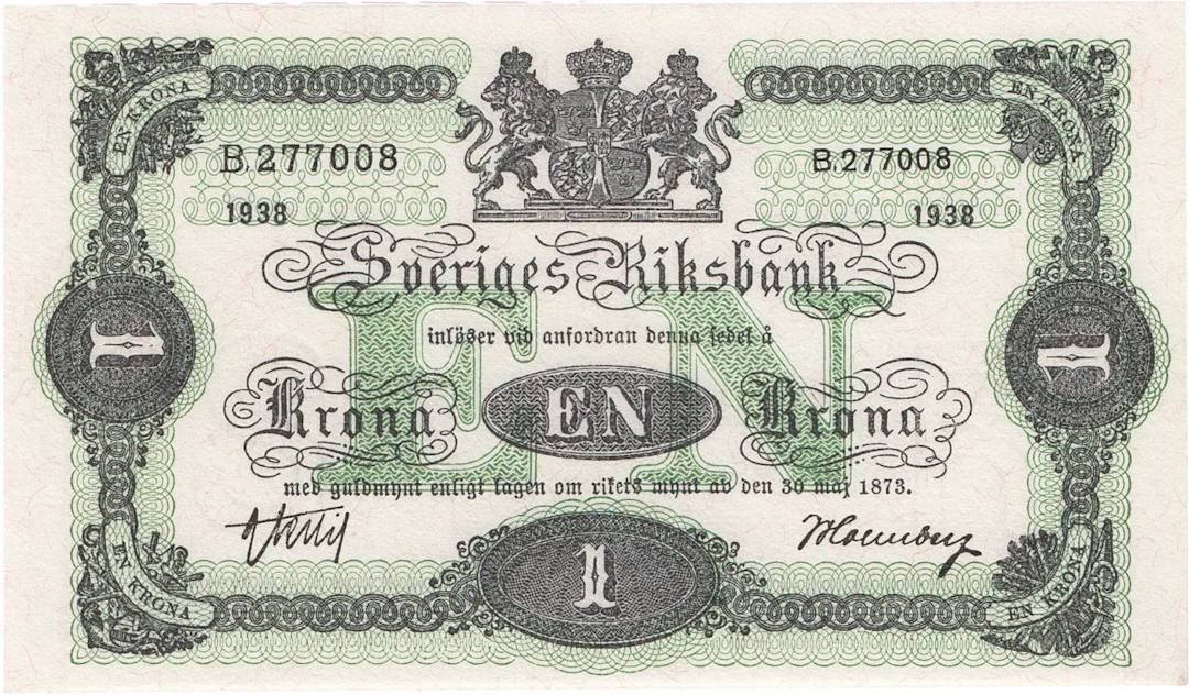 Krona 1938. B,277008