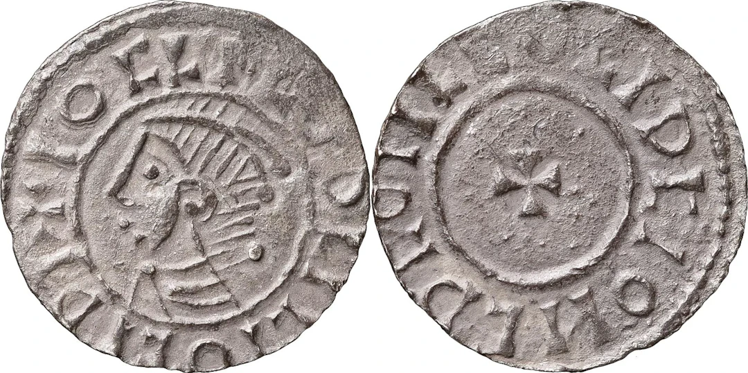 OLOF SKÖTKONUNG (CA 995-1022). SIGTUNA. Penning. Utan myntmästare