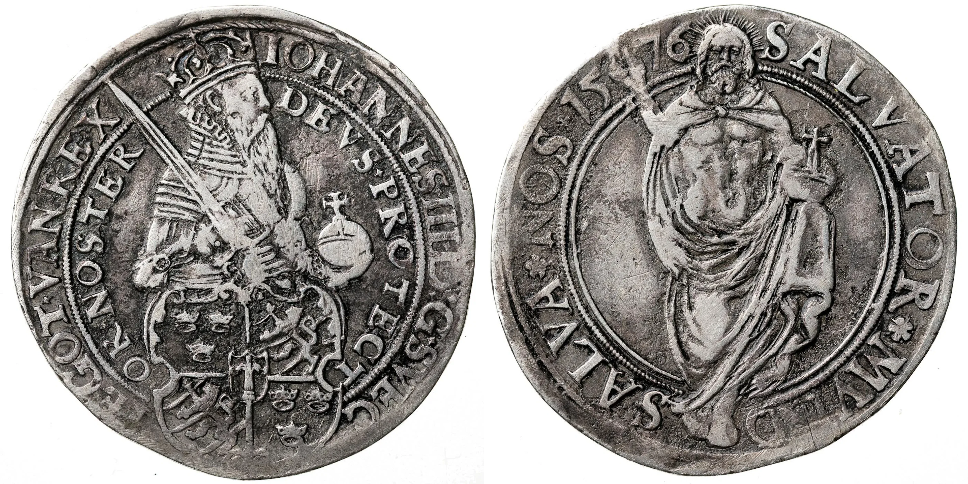 JOHAN III (1568-1592). Daler 1576
