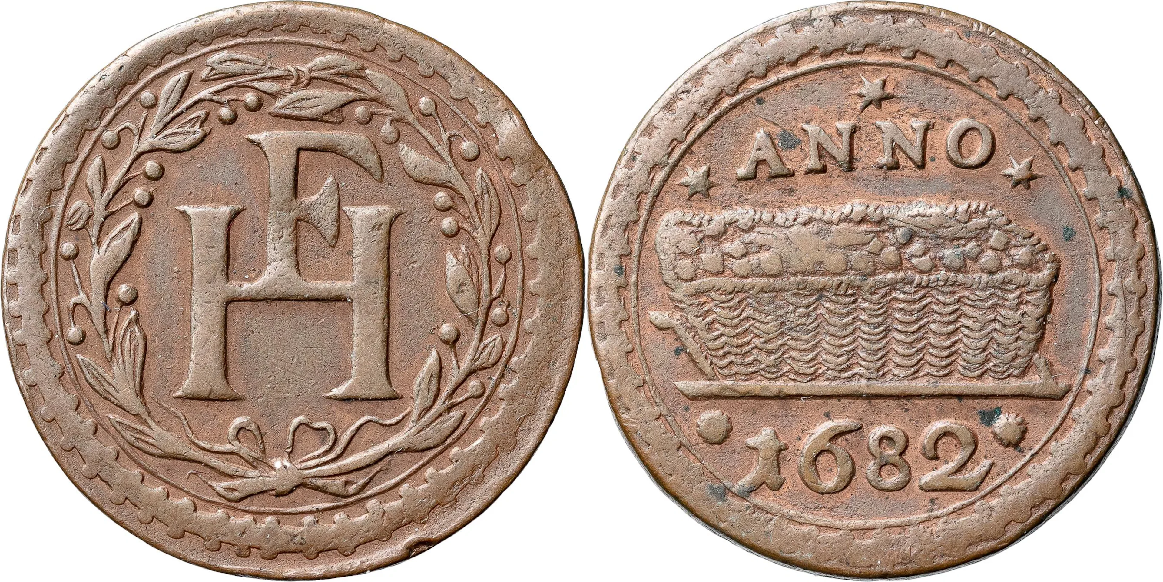 STORA KOPPARBERGS GRUVA OCH BERGSLAG. Stig kol för Friedrich Hansen 1682