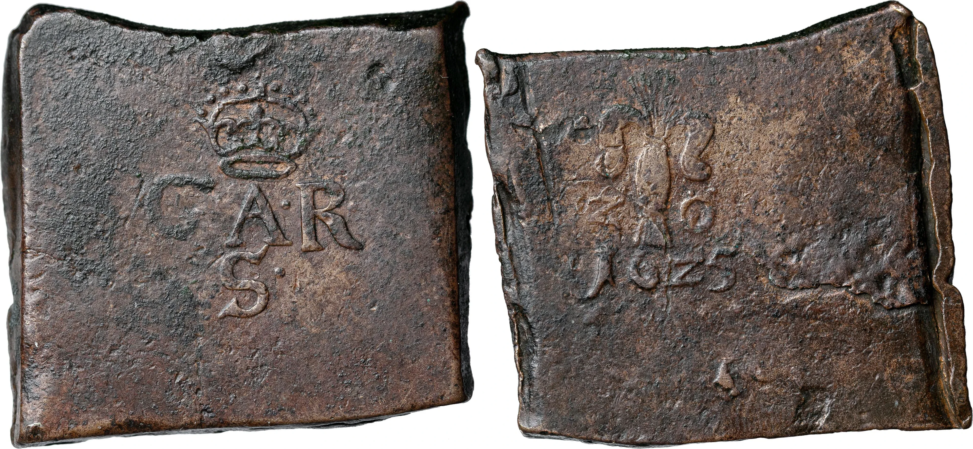 GUSTAV II ADOLF (1611-1632). SÄTER. 2 öre 1625