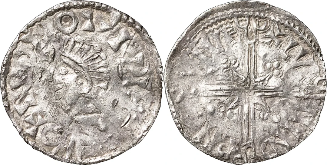SKANDINAVISKA IMITATIONER. SIGTUNA. Penning. Imitation av Æthelred