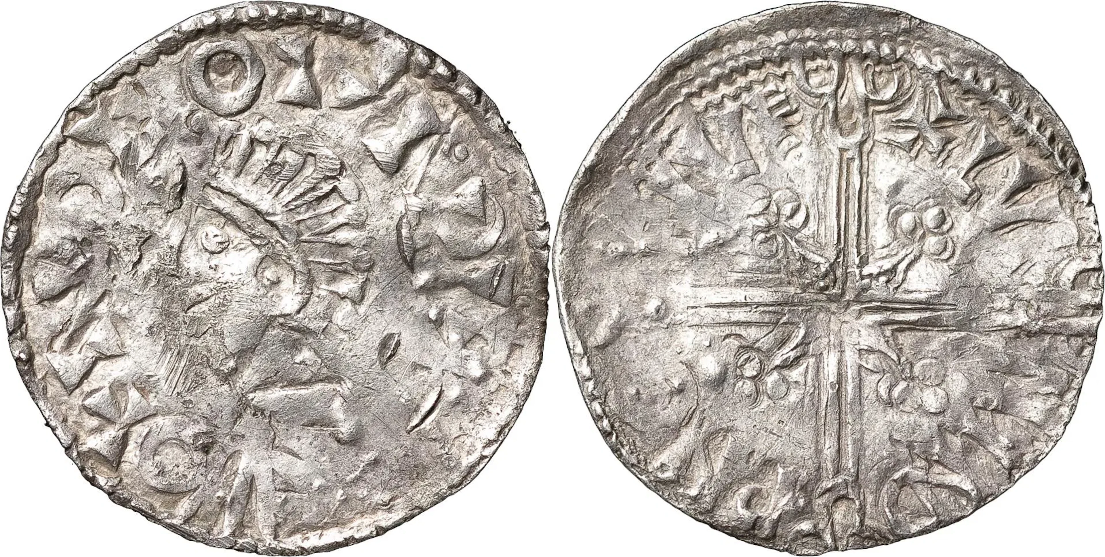 SKANDINAVISKA IMITATIONER. SIGTUNA. Penning. Imitation av Æthelred