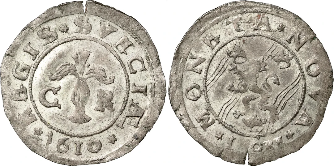 KARL IX (1604-1611). STOCKHOLM. Öre 1610