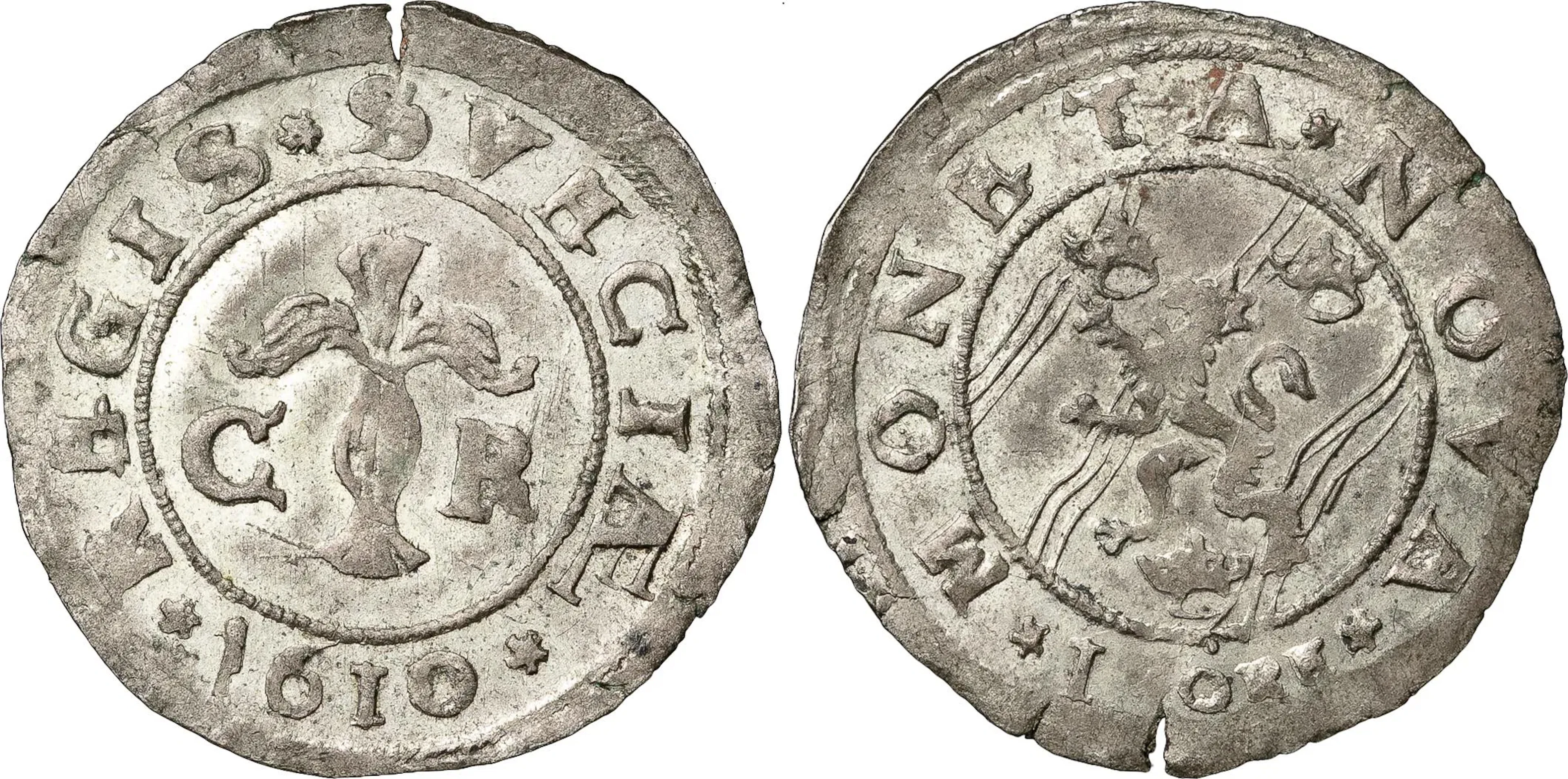 KARL IX (1604-1611). STOCKHOLM. Öre 1610