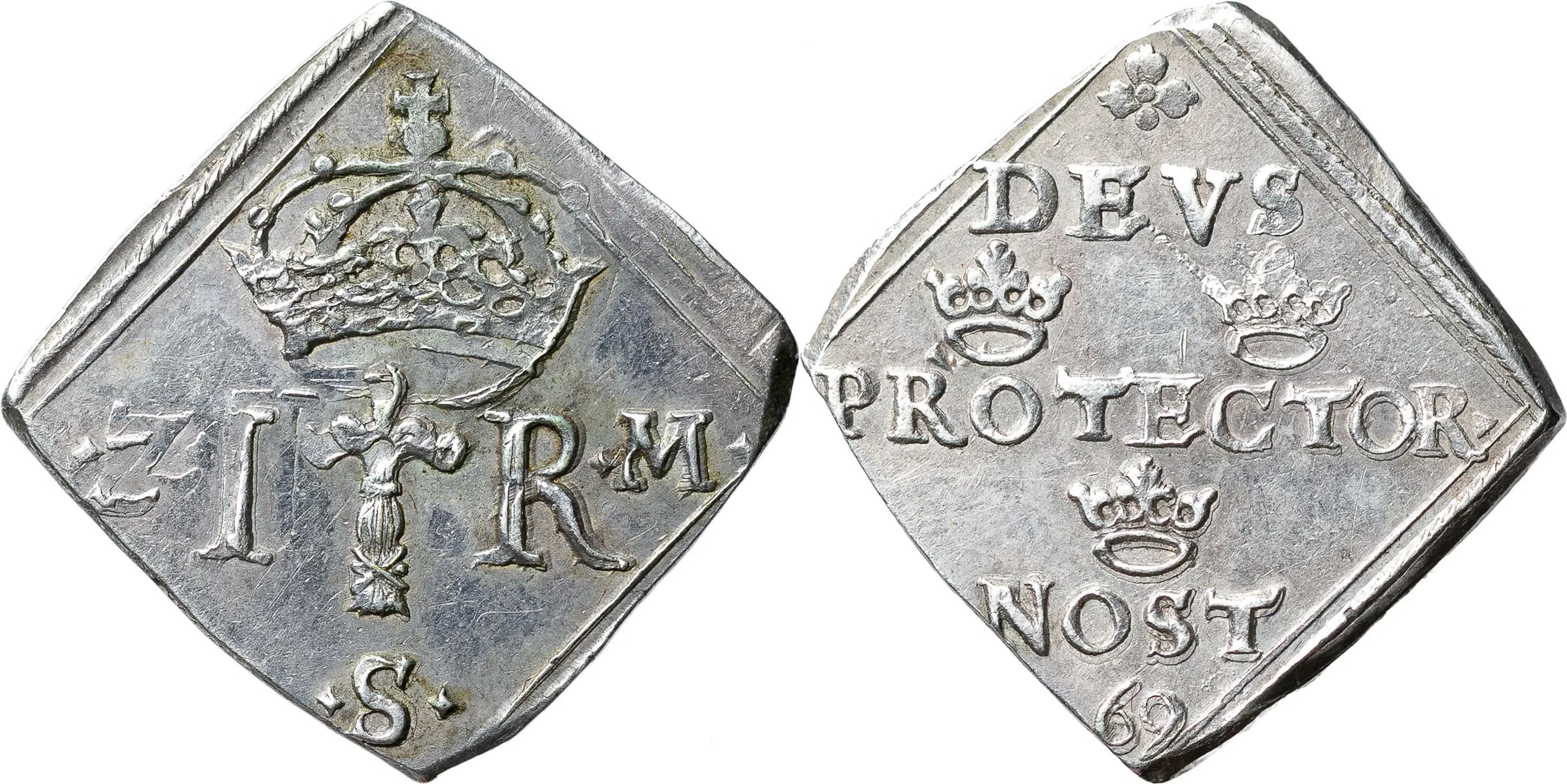 JOHAN III (1568-1592). STOCKHOLM. 2 mark 1569