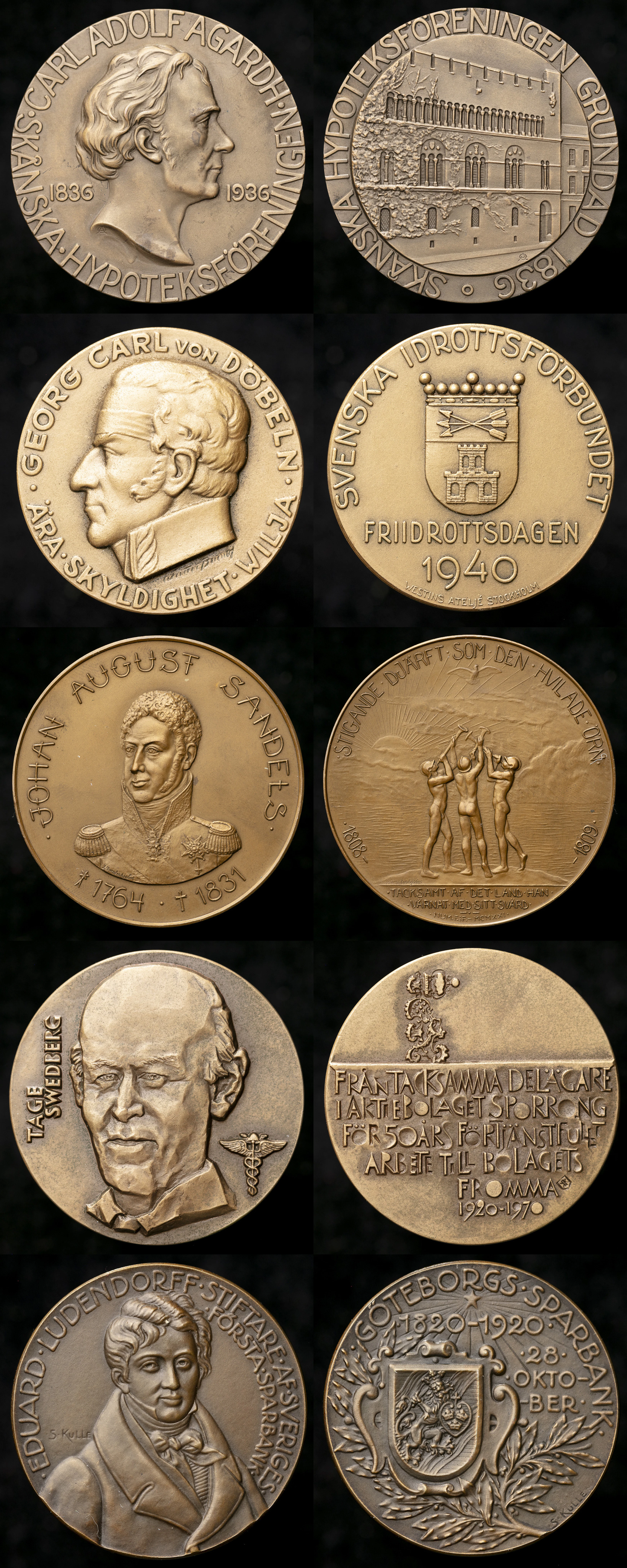 Framstående män, Lot of 5
