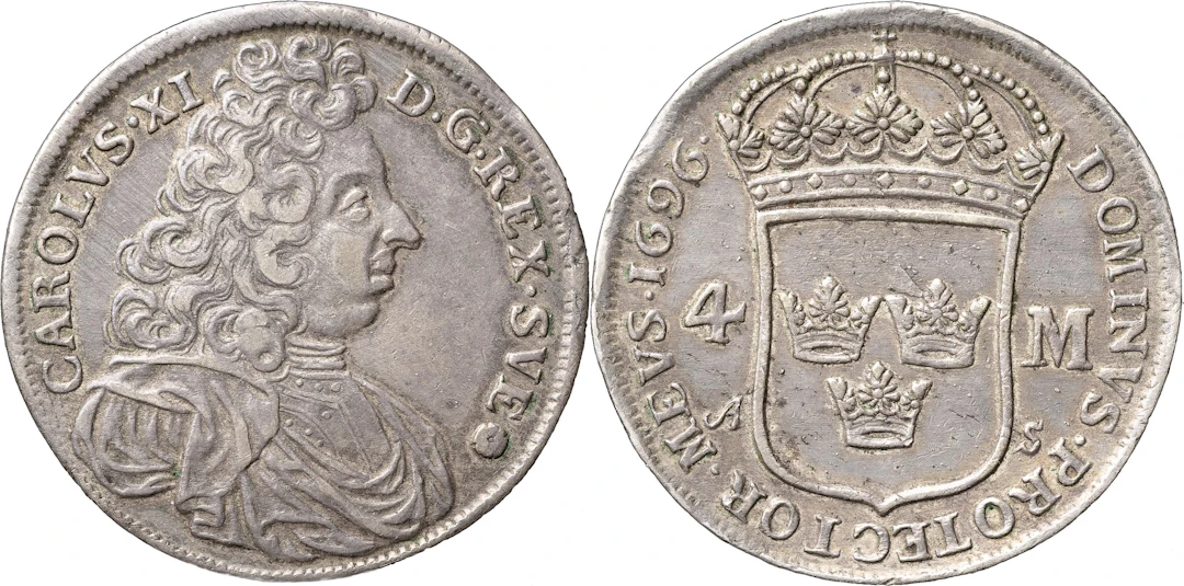 STOCKHOLM. 4 mark 1696