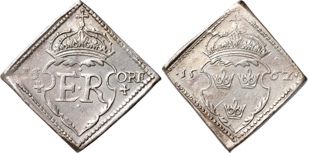 ERIK XIV (1560-1568). STOCKHOLM. 16 öre 1562