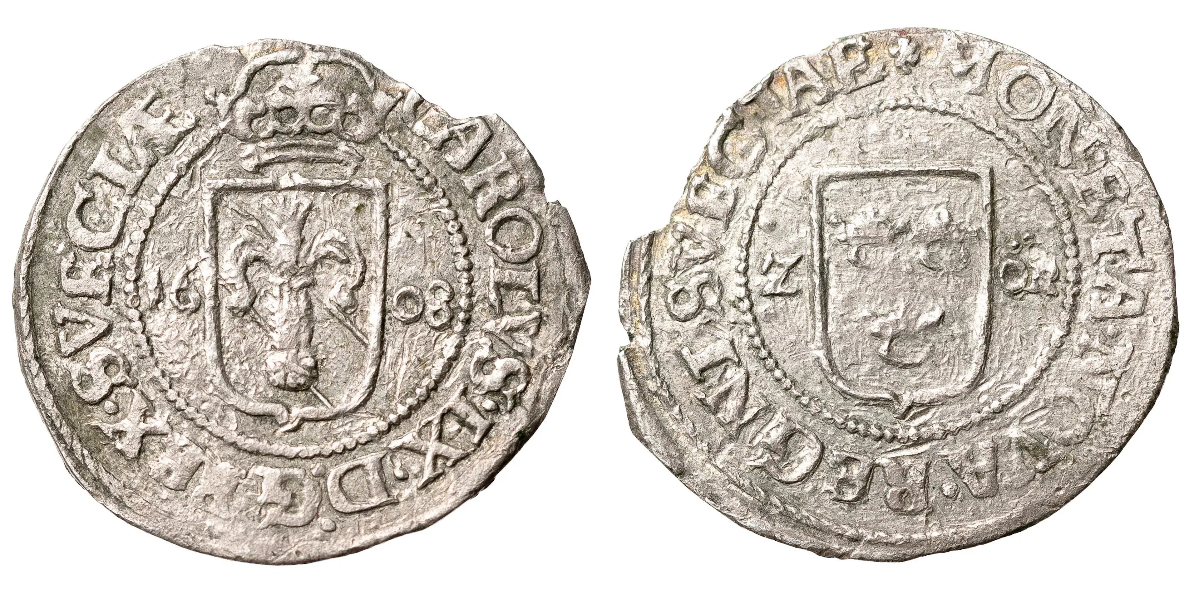 KARL IX (1604-1611). 2 öre 1608