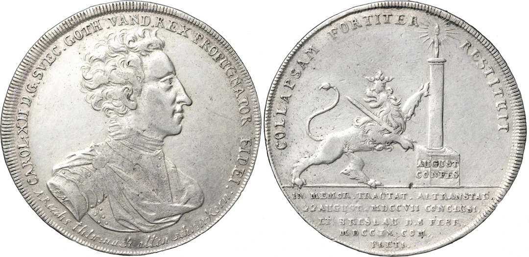 KARL XII (1697-1718). POMMERN. STETTIN