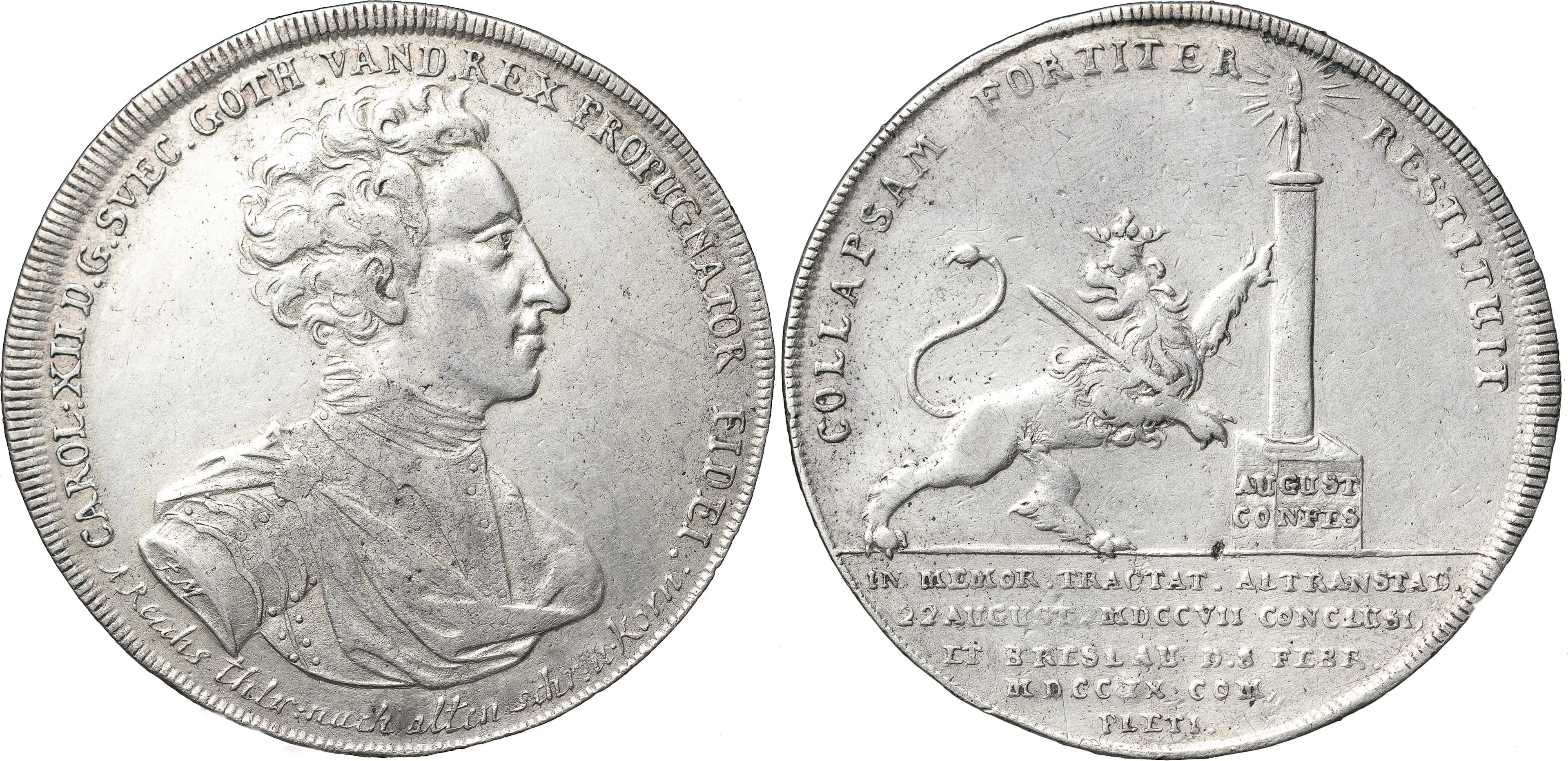 KARL XII (1697-1718). POMMERN. STETTIN