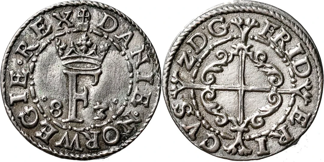 DANMARK / DENMARK. Frederik II (1559–1588). Hvid 1583