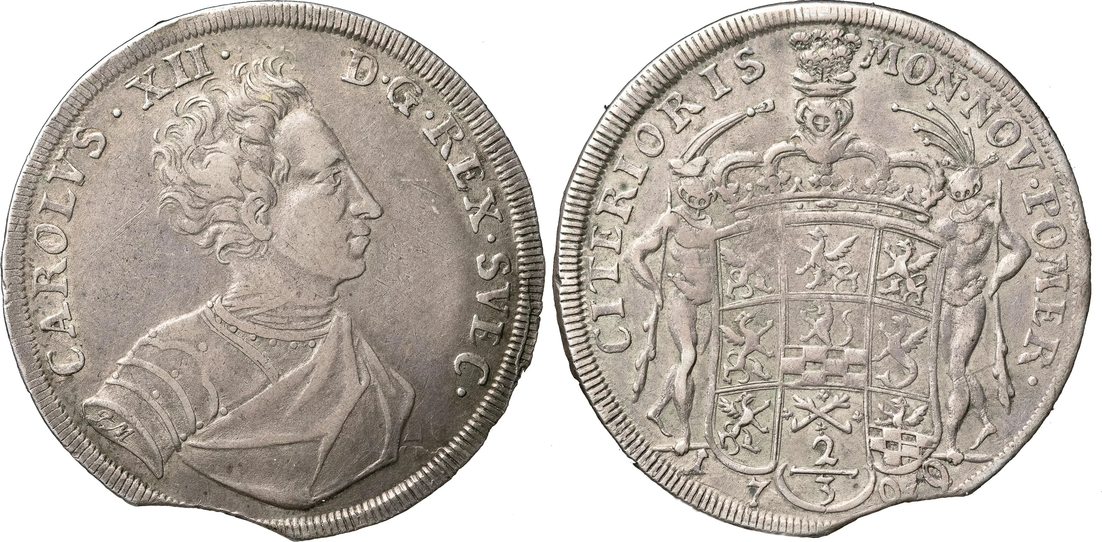 KARL XII (1697-1718). POMMERN. STETTIN