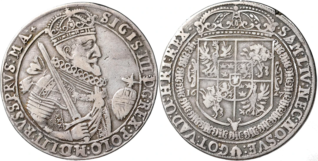 POLEN / POLAND. Sigismund III (1587-1632). Taler 1627