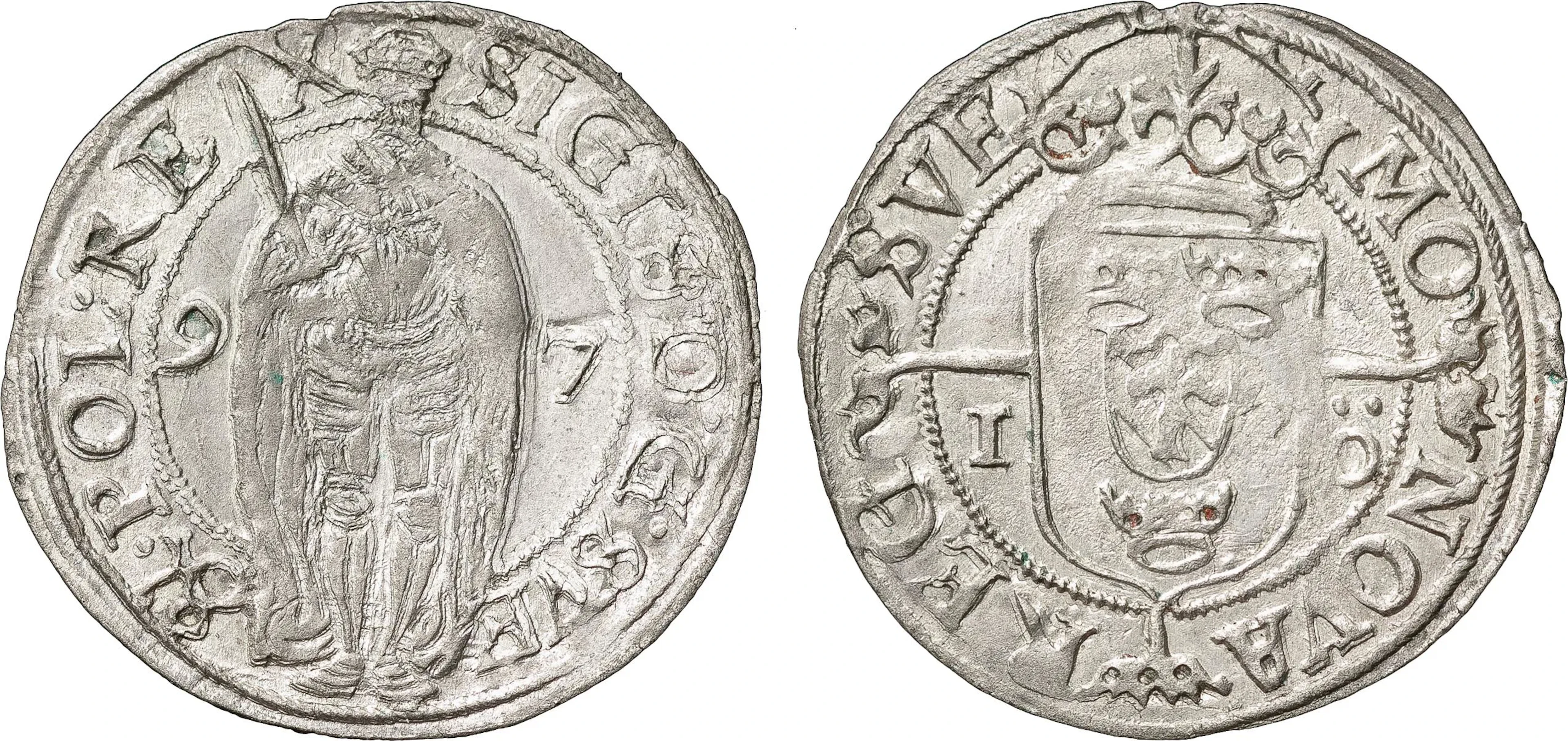 SIGISMUND (1592-1599). STOCKHOLM. Öre 1597