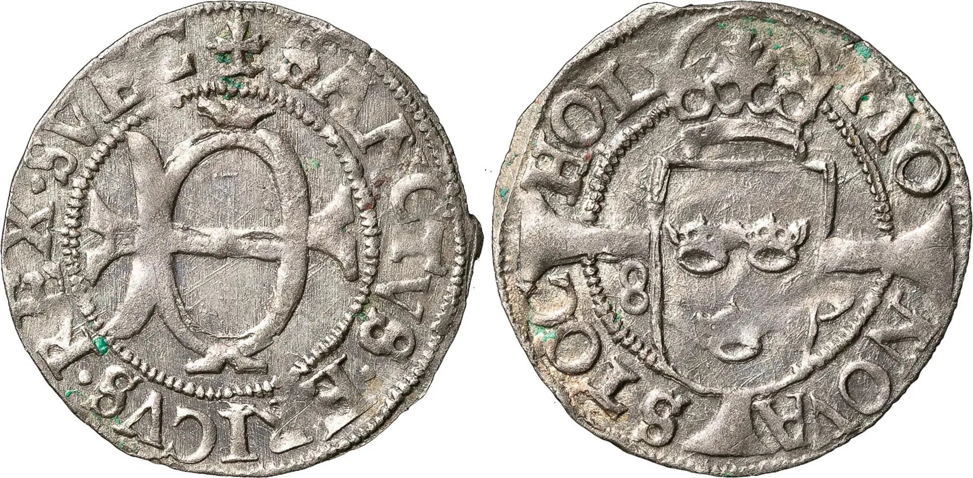 JOHAN III (1568-1592). STOCKHOLM. Örtug 1589