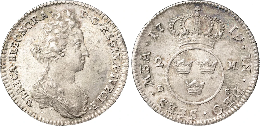 STOCKHOLM. 2 mark 1719