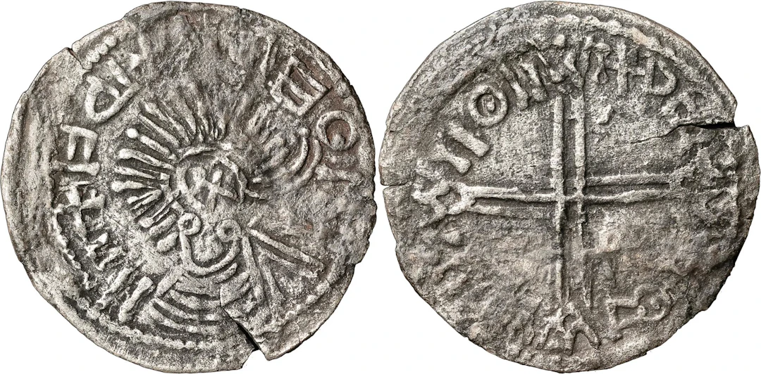 SKANDINAVISKA IMITATIONER. SIGTUNA. Penning. Imitation av Æthelred