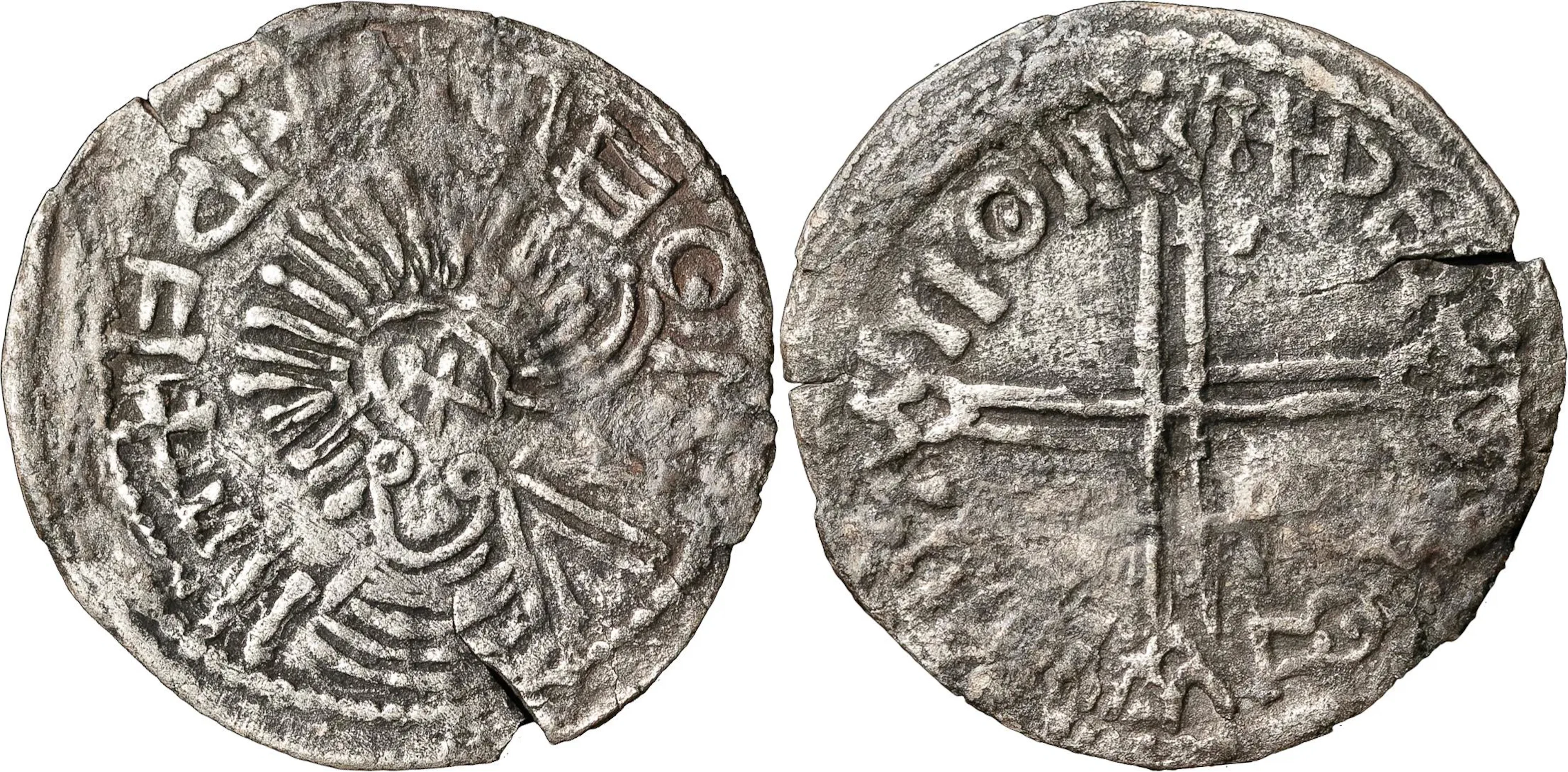 SKANDINAVISKA IMITATIONER. SIGTUNA. Penning. Imitation av Æthelred