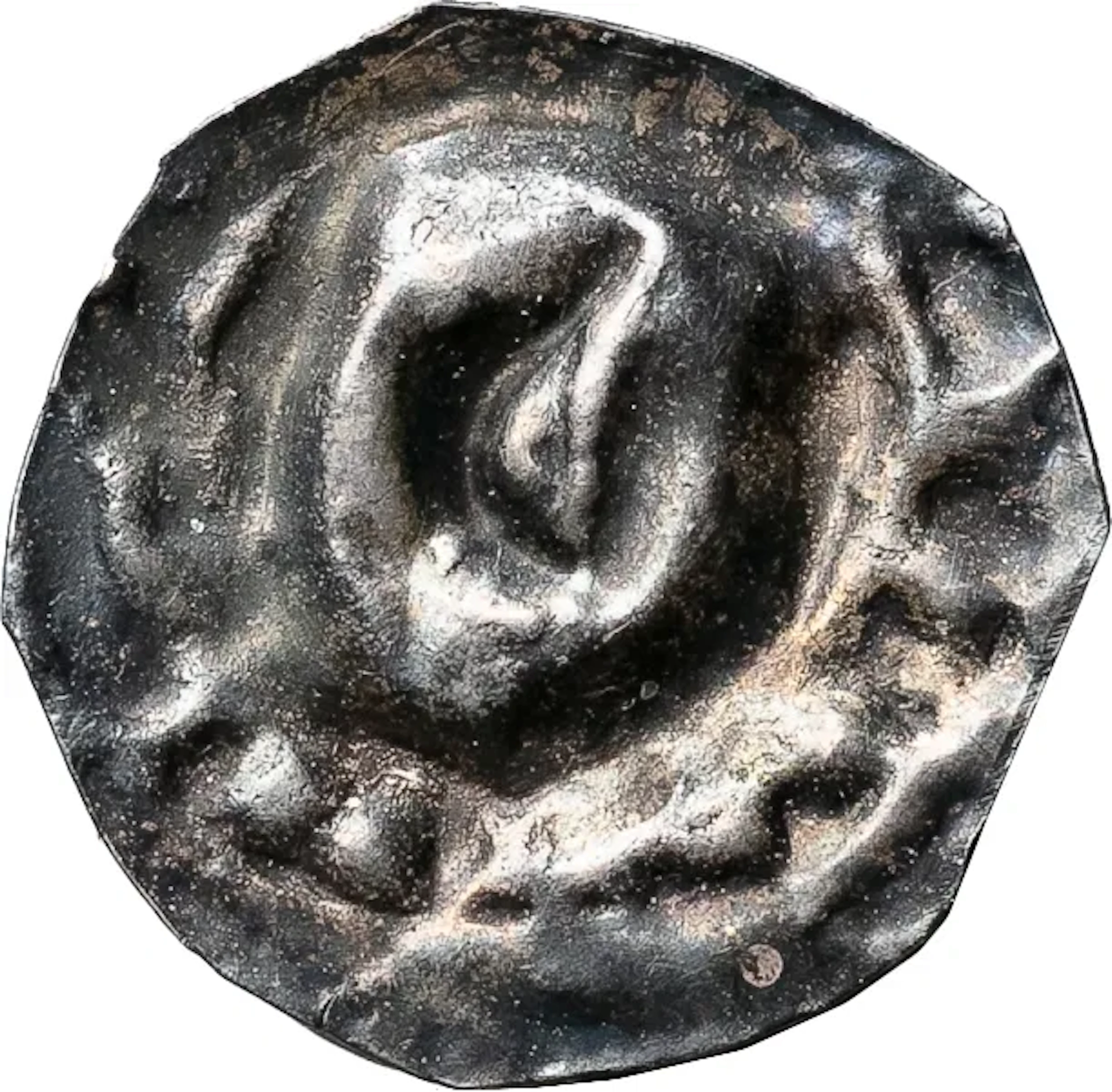 KNUT ERIKSSON (1167-1196). LÖDÖSE. Penning