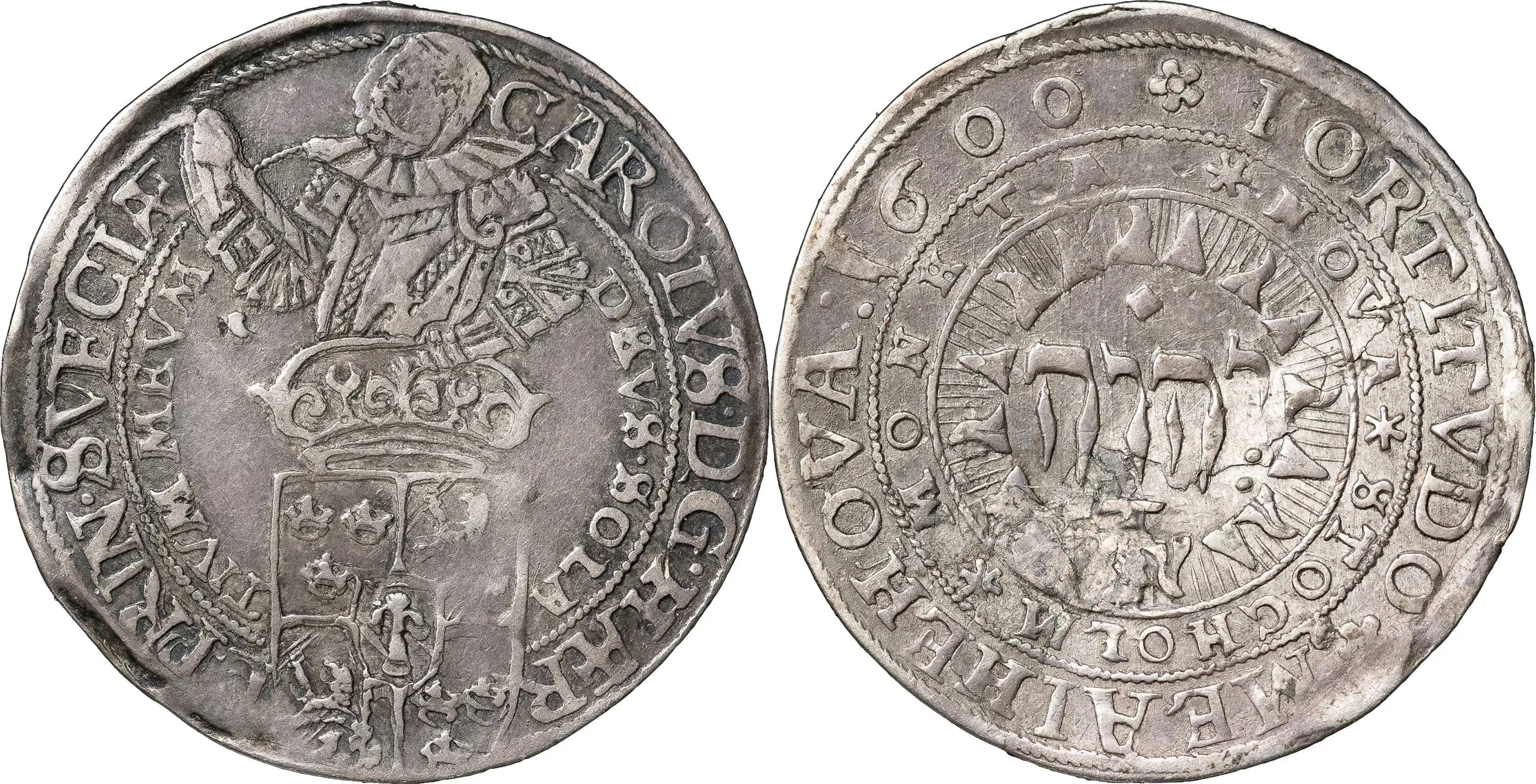 STOCKHOLM. Ort (1/4 daler) 1600