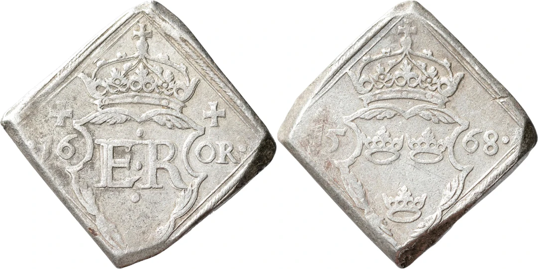 ERIK XIV (1560-1568). STOCKHOLM. 16 öre 1568