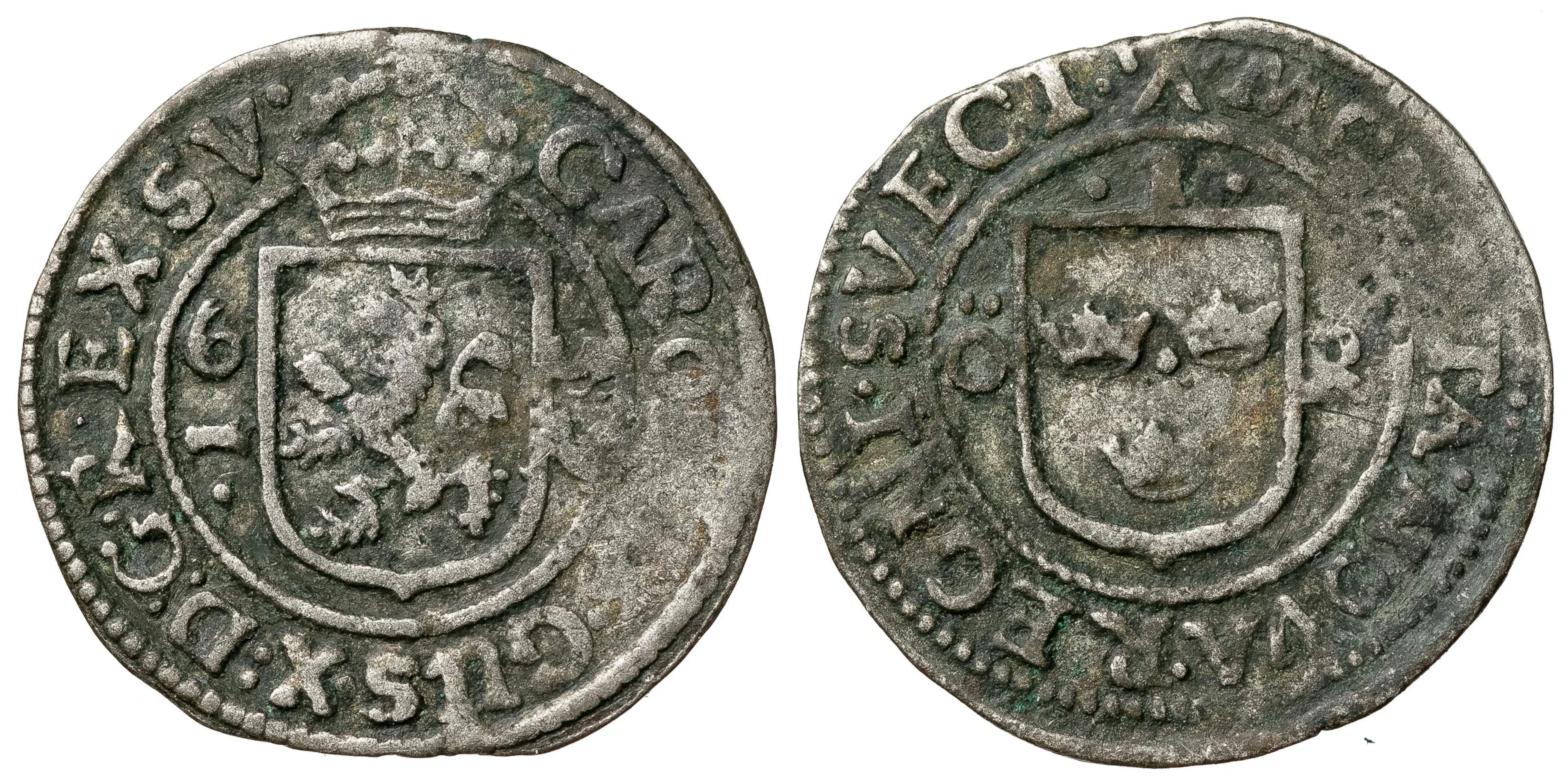 KARL X GUSTAV (1654-1660). Öre 1659