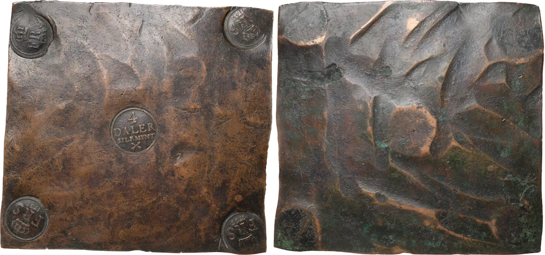 FREDRIK (1720-1751). AVESTA. 4 daler SM 1733