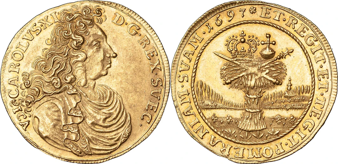 KARL XI (1660-1697). POMMERN. STETTIN
