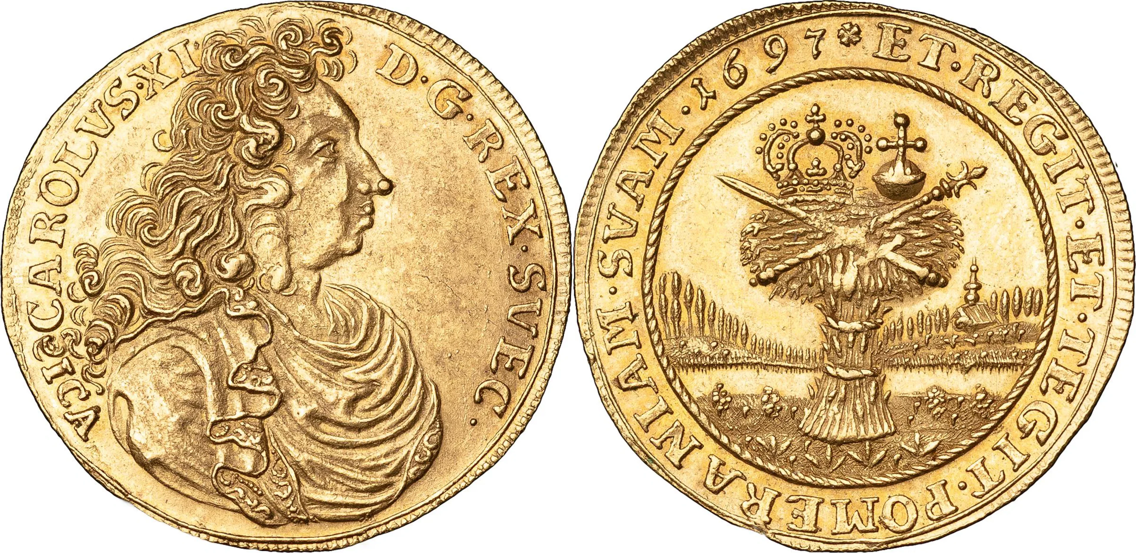 KARL XI (1660-1697). POMMERN. STETTIN