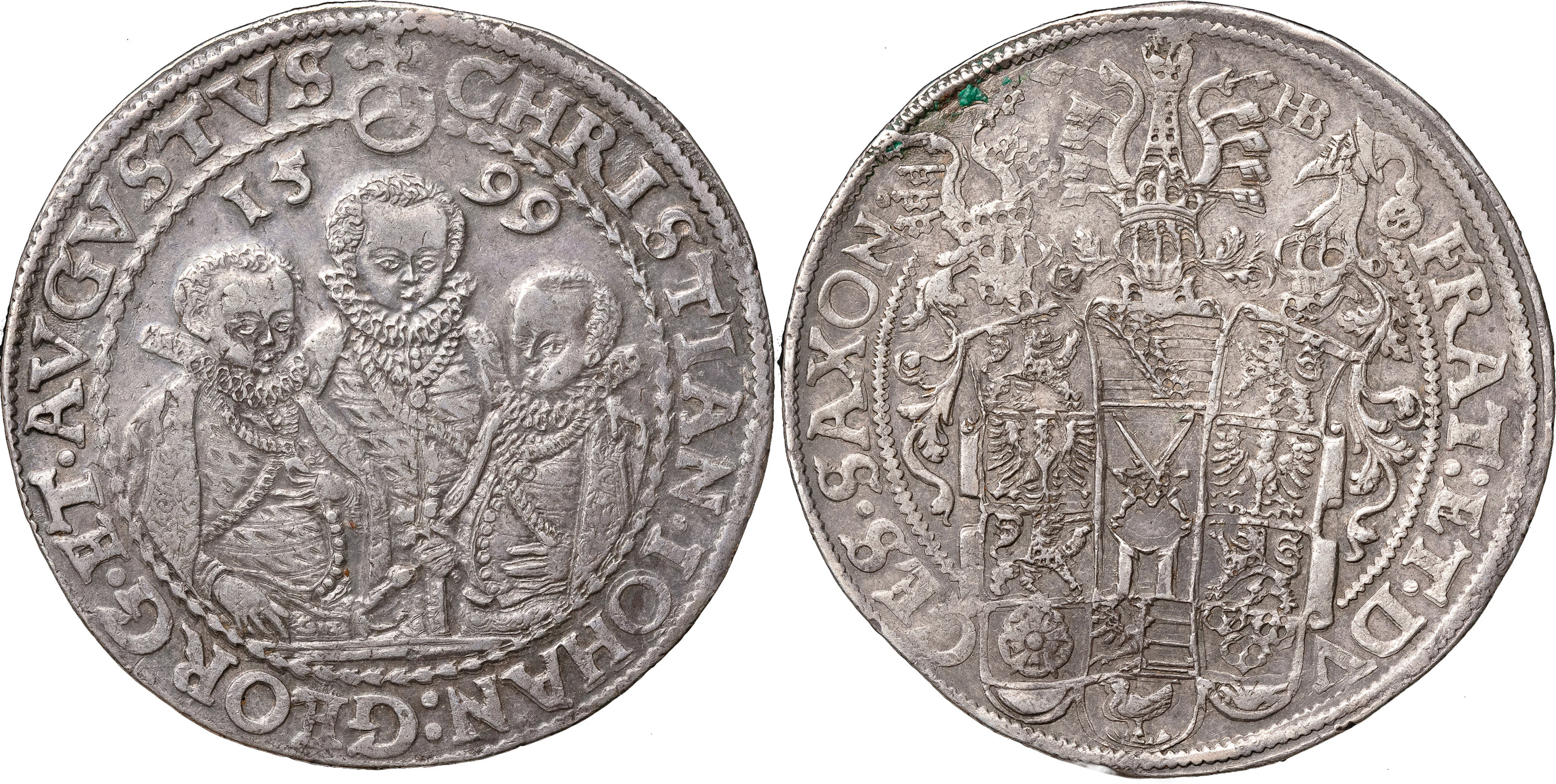TYSKA STATER / GERMAN STATES . SACHSEN. Christian II, Johann Georg