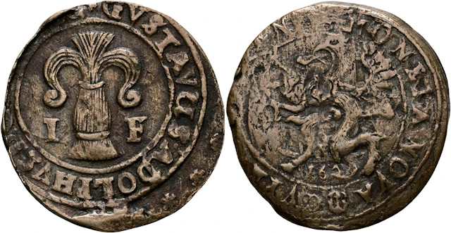 GUSTAV II ADOLF (1611-1632). Fyrk 1629