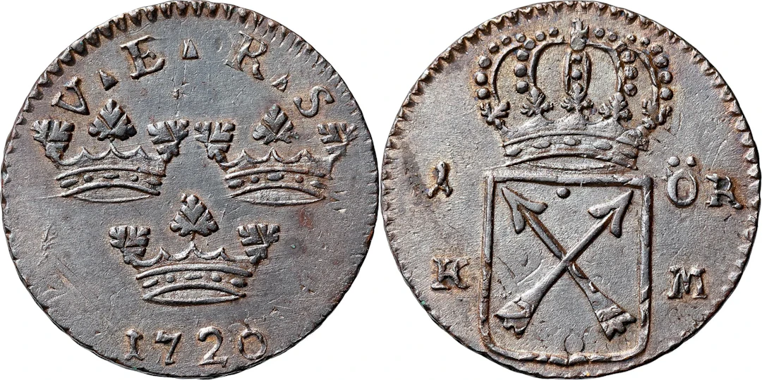 STOCKHOLM. Öre 1720