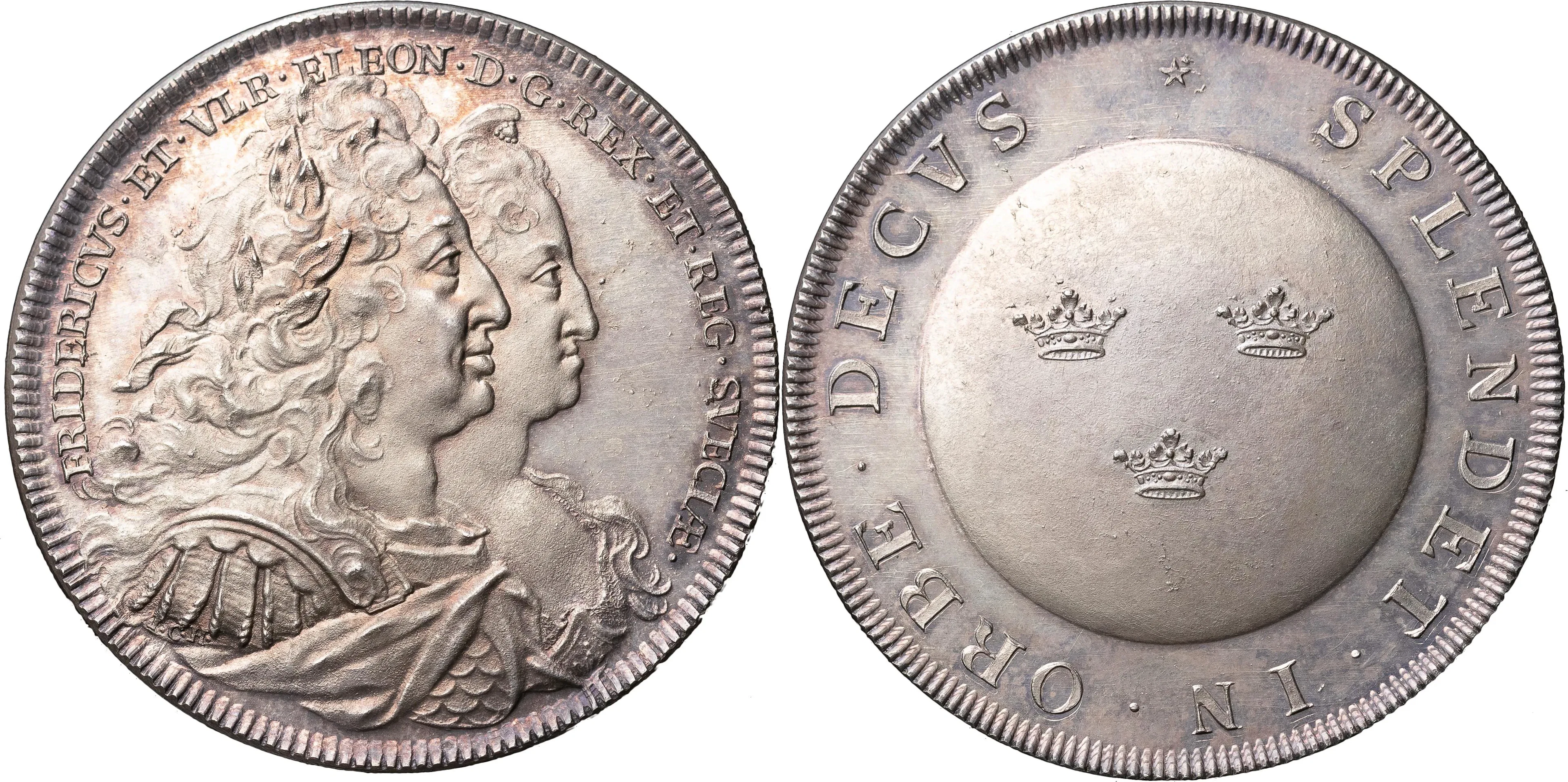FREDRIK (1720-1751). STOCKHOLM. Riksdaler 1731