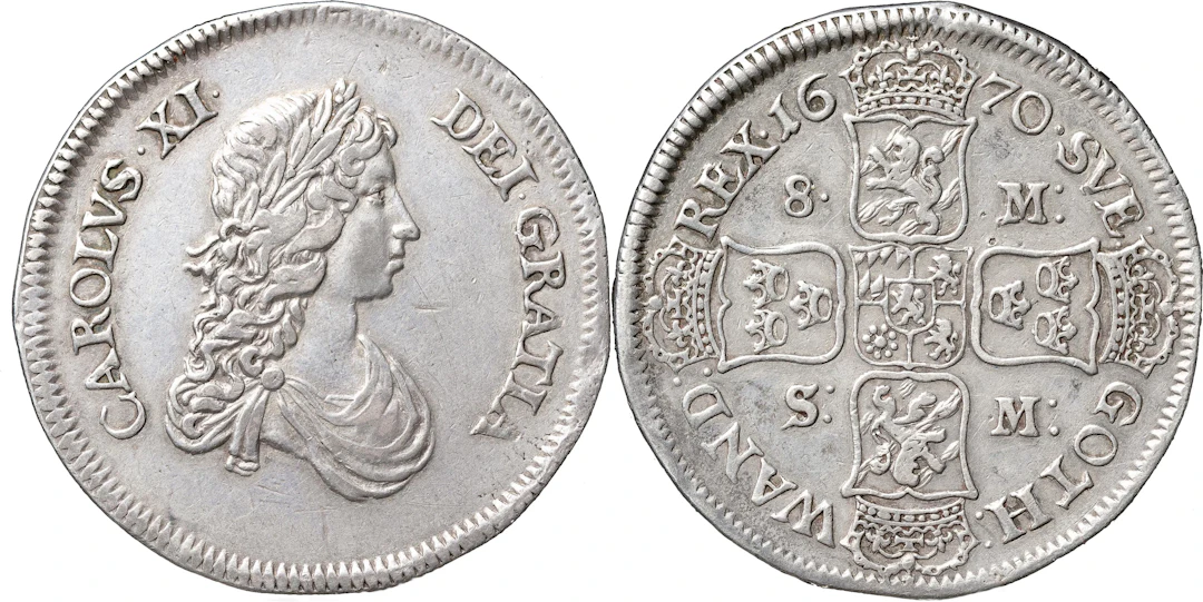 STOCKHOLM. 8 mark 1670