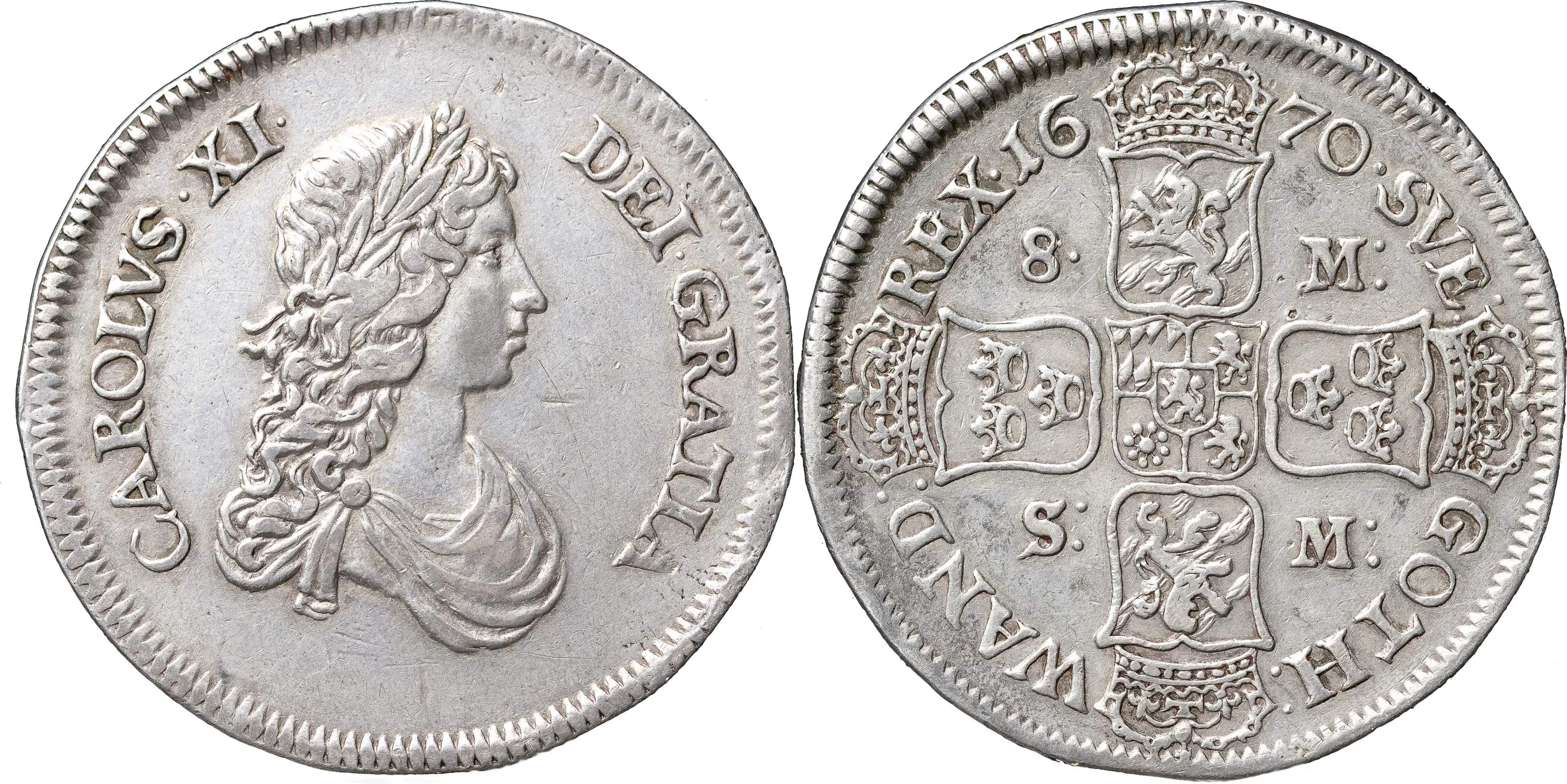 STOCKHOLM. 8 mark 1670