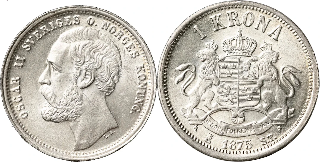 Krona 1875. SM 62
