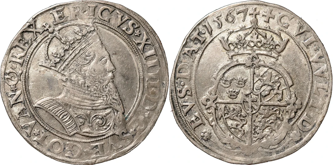 ERIK XIV (1560-1568). STOCKHOLM. Mark 1567