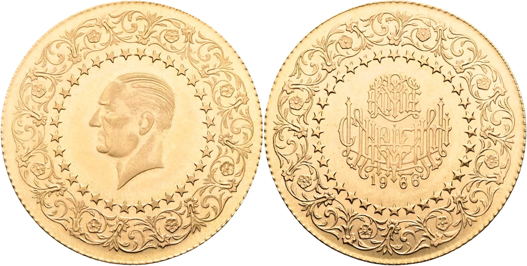 TURKIET / TURKEY. 100 kurush 1966