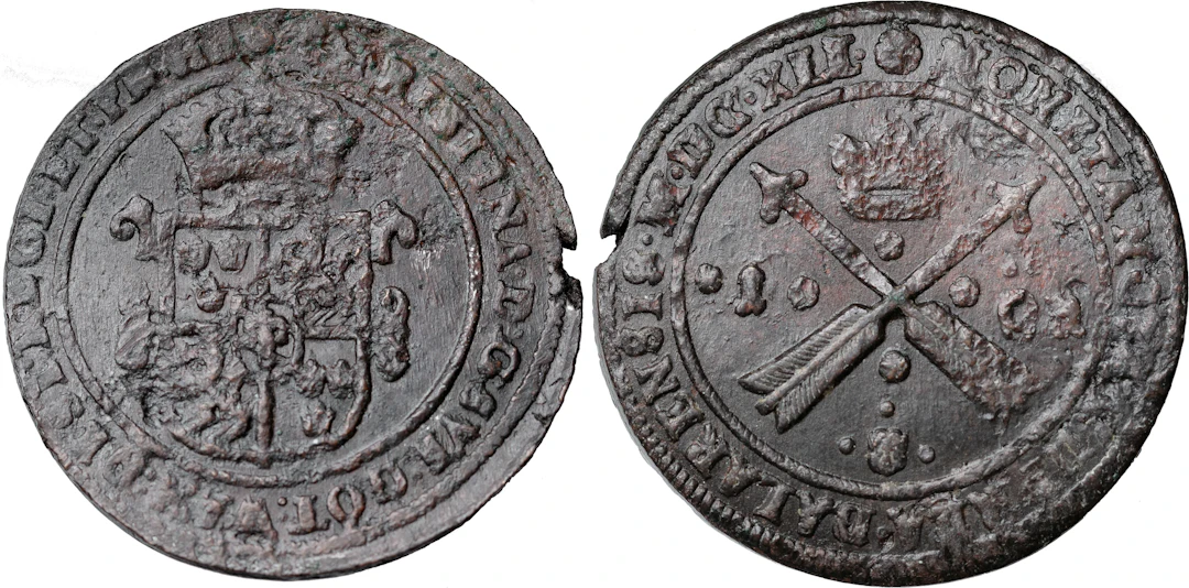 KRISTINA (1632-1654). SÄTER. Öre 1641