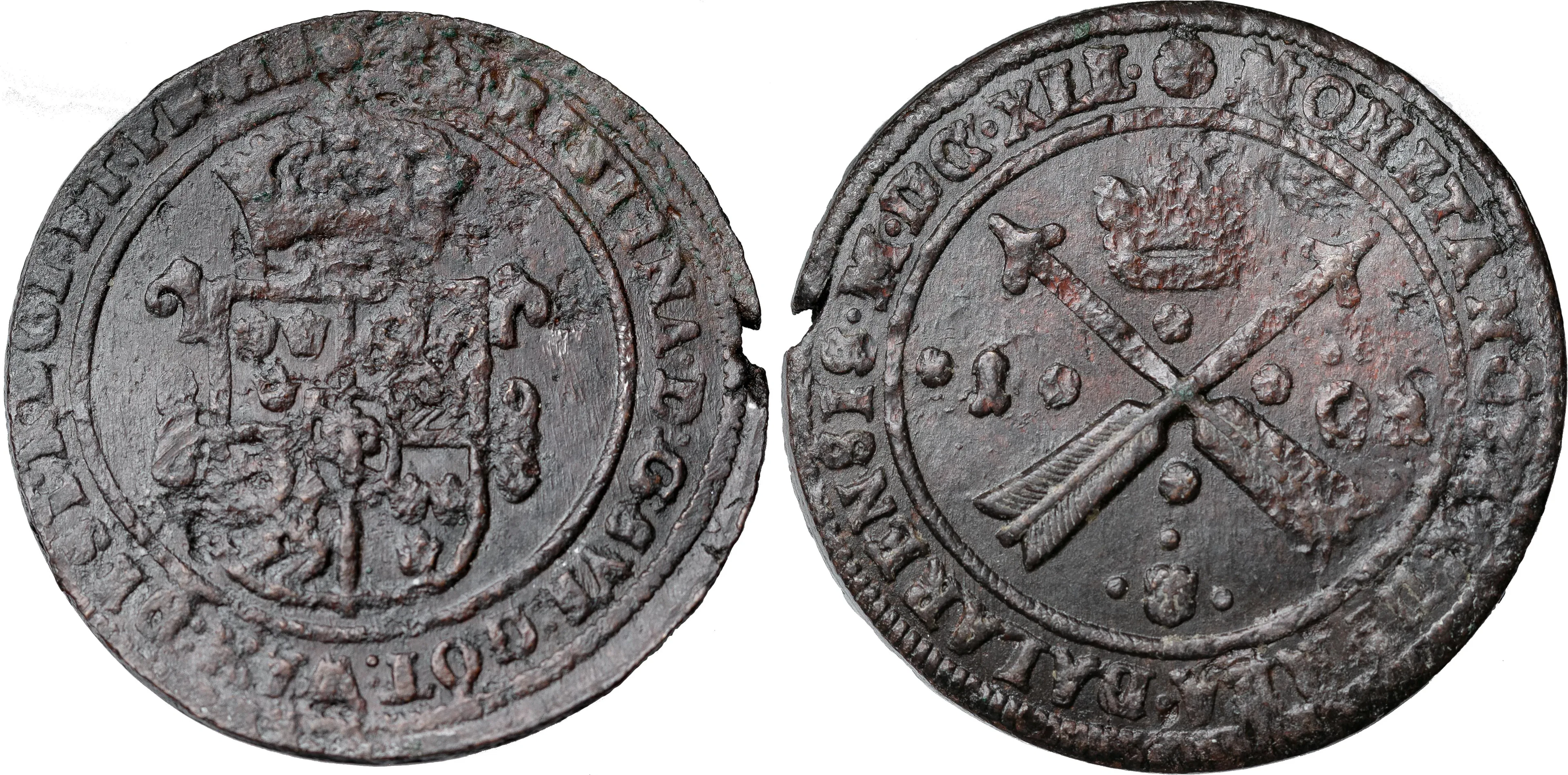 KRISTINA (1632-1654). SÄTER. Öre 1641