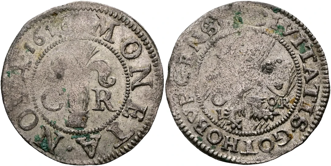 KARL IX (1604-1611). Öre 1610