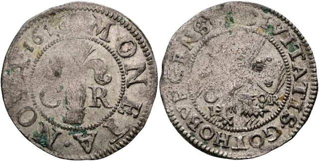 KARL IX (1604-1611). Öre 1610