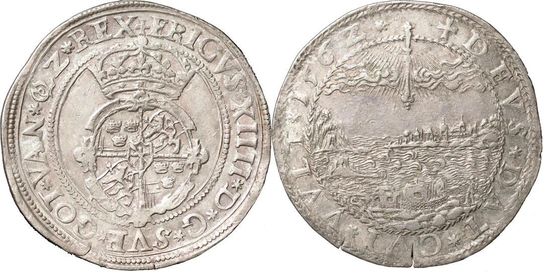 ERIK XIV (1560-1568). STOCKHOLM. 3 mark 1562