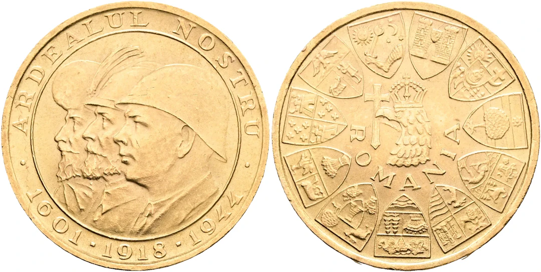 RUMÄNIEN / ROMANIA. 20 lei 1944