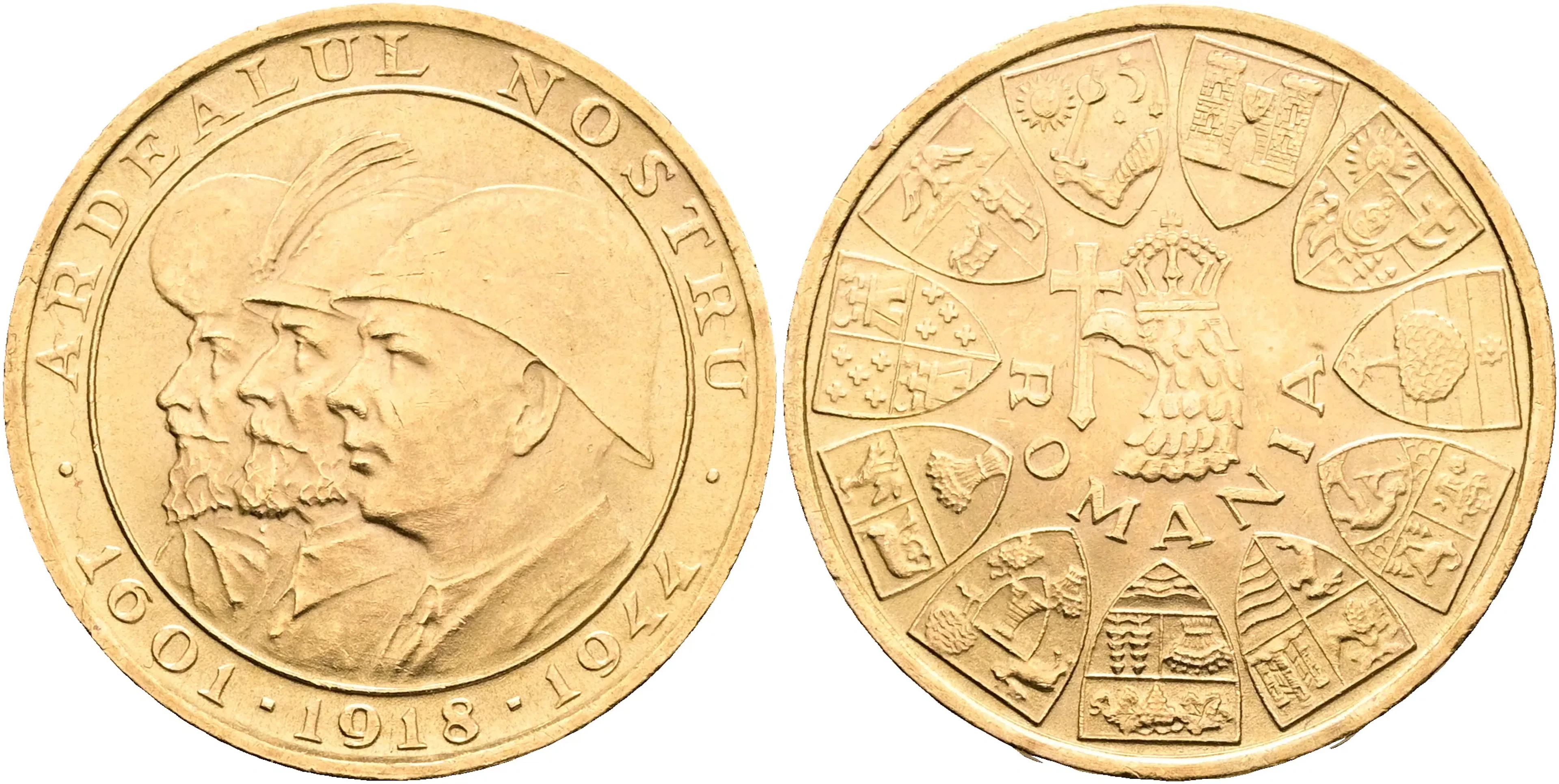 RUMÄNIEN / ROMANIA. 20 lei 1944