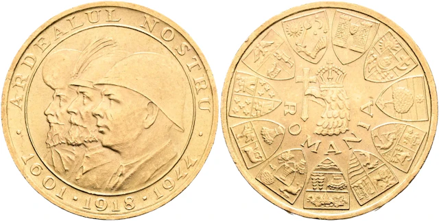 RUMÄNIEN / ROMANIA. 20 lei 1944